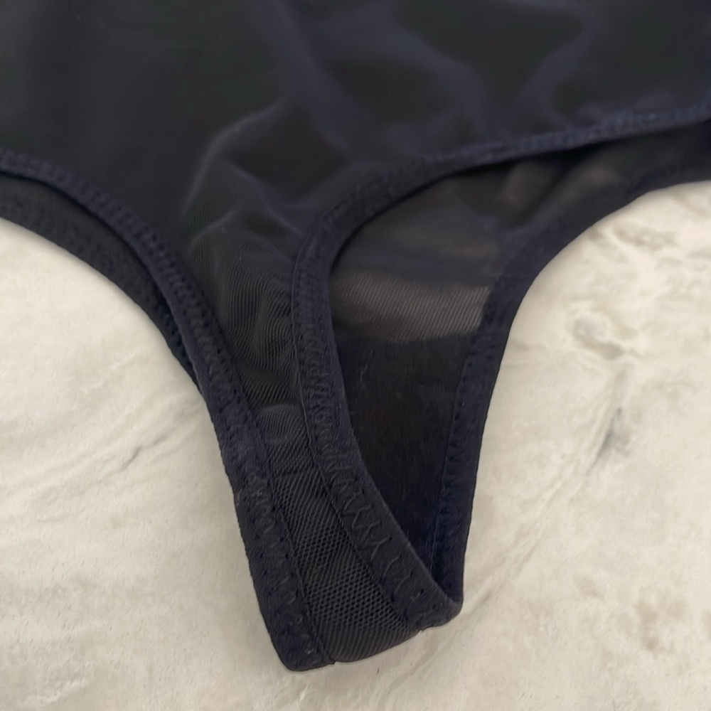 Esa Liang Thong shapewear Women Tummy Control High Waisted Thong Black M NWT - Picture 3 of 9